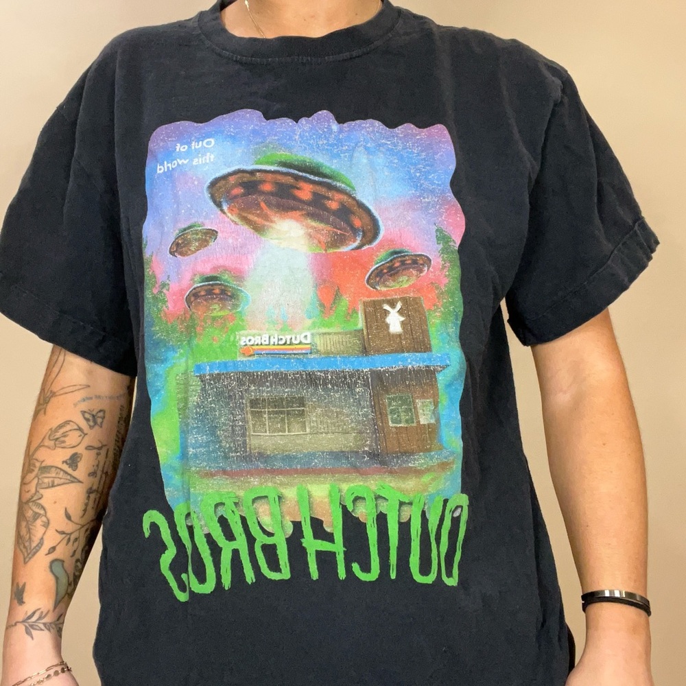 RARE Black Dutch Bros Shirt